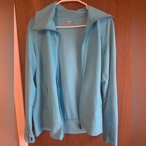 Xersion Women's Blue Zip-Up Hoodie
